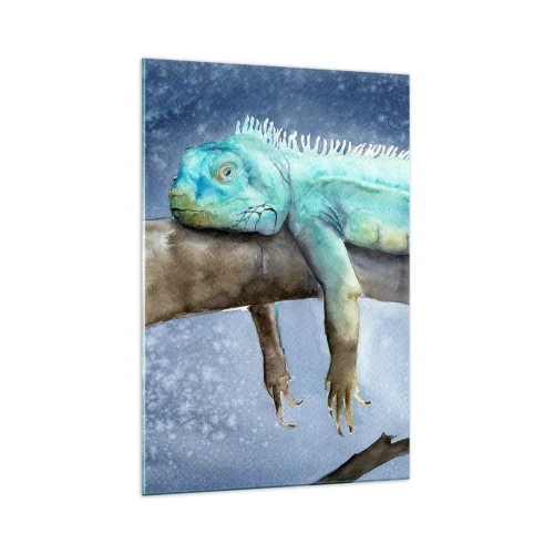 Obraz na skle - Je fajn! - 70x100 cm