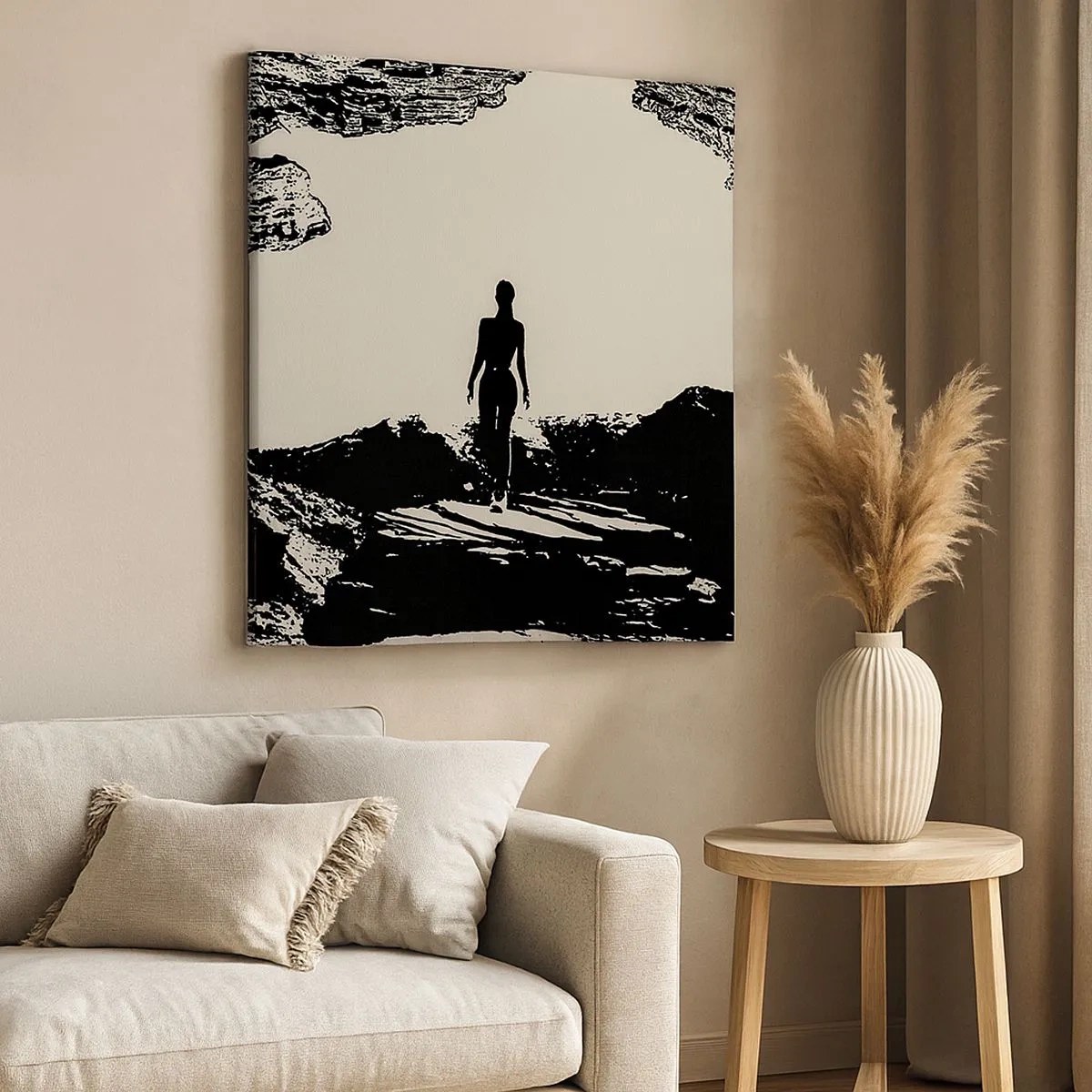 Obraz na plátne - Nový pohľad - 30x30 cm