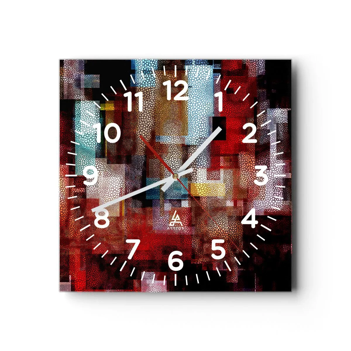 Nástenné hodiny - Chaos a zmätok - 40x40 cm