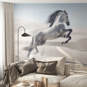Fototapeta Standard Eco - Arabské knieža - Zvieratá, Kôň, Kôň cválajúci - 300x210 cm