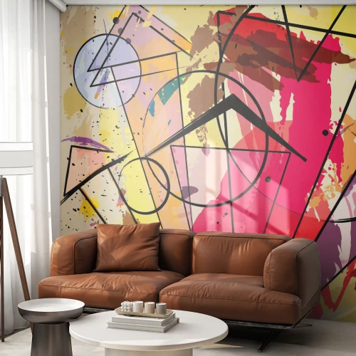 Fototapeta Premium Canvas - Výbuch - Abstrakcia, Kus, Grafika - 300x210 cm
