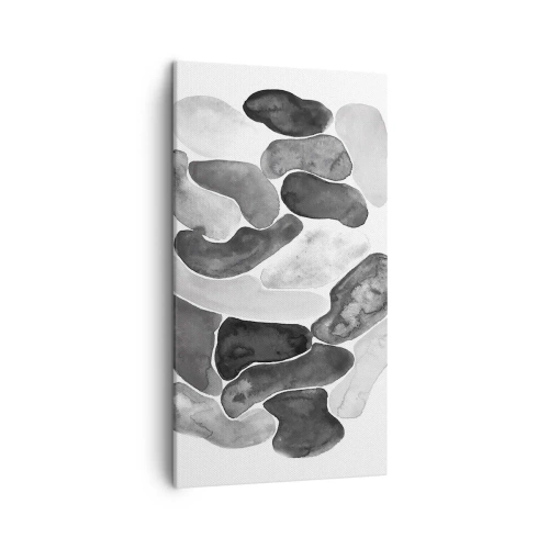 Obraz na plátne - Kamenistá abstrakcia - 45x80 cm