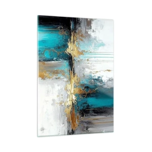 Obraz na skle - Všetko plynie - 50x70 cm