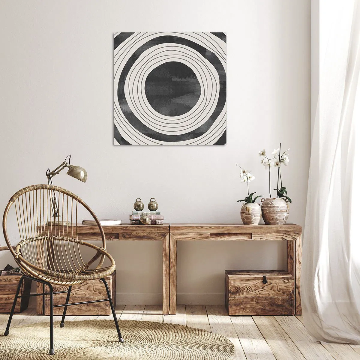 Obraz na plátne - Presný zásah - 60x60 cm