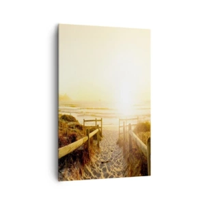 Obraz na plátne - Dunami smerom k slnku - 80x120 cm