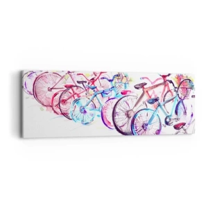 Obraz na plátne - Zjazd Antimoto klubu - 90x30 cm