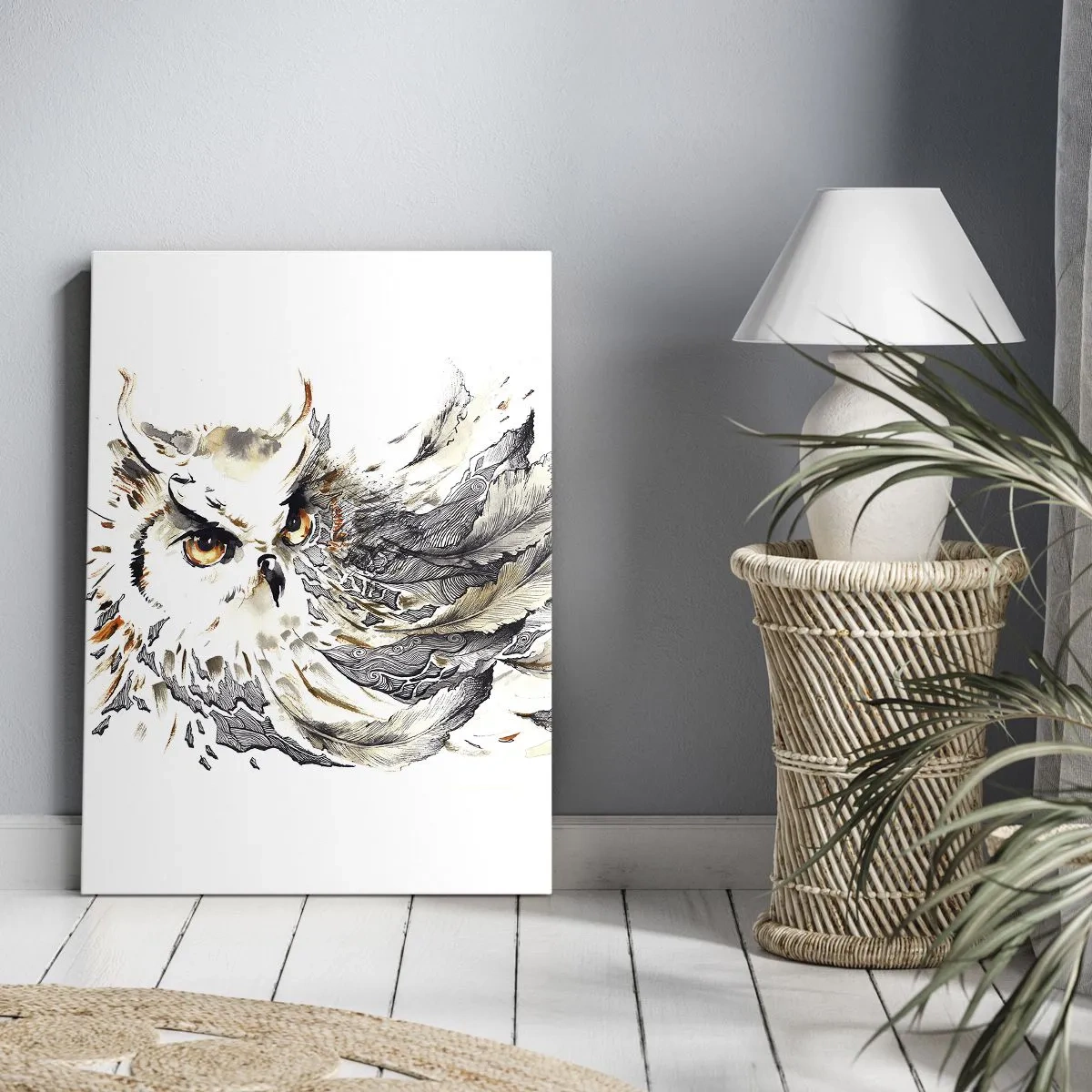 Obraz na plátne - Prišla zo sveta kúziel - 50x70 cm