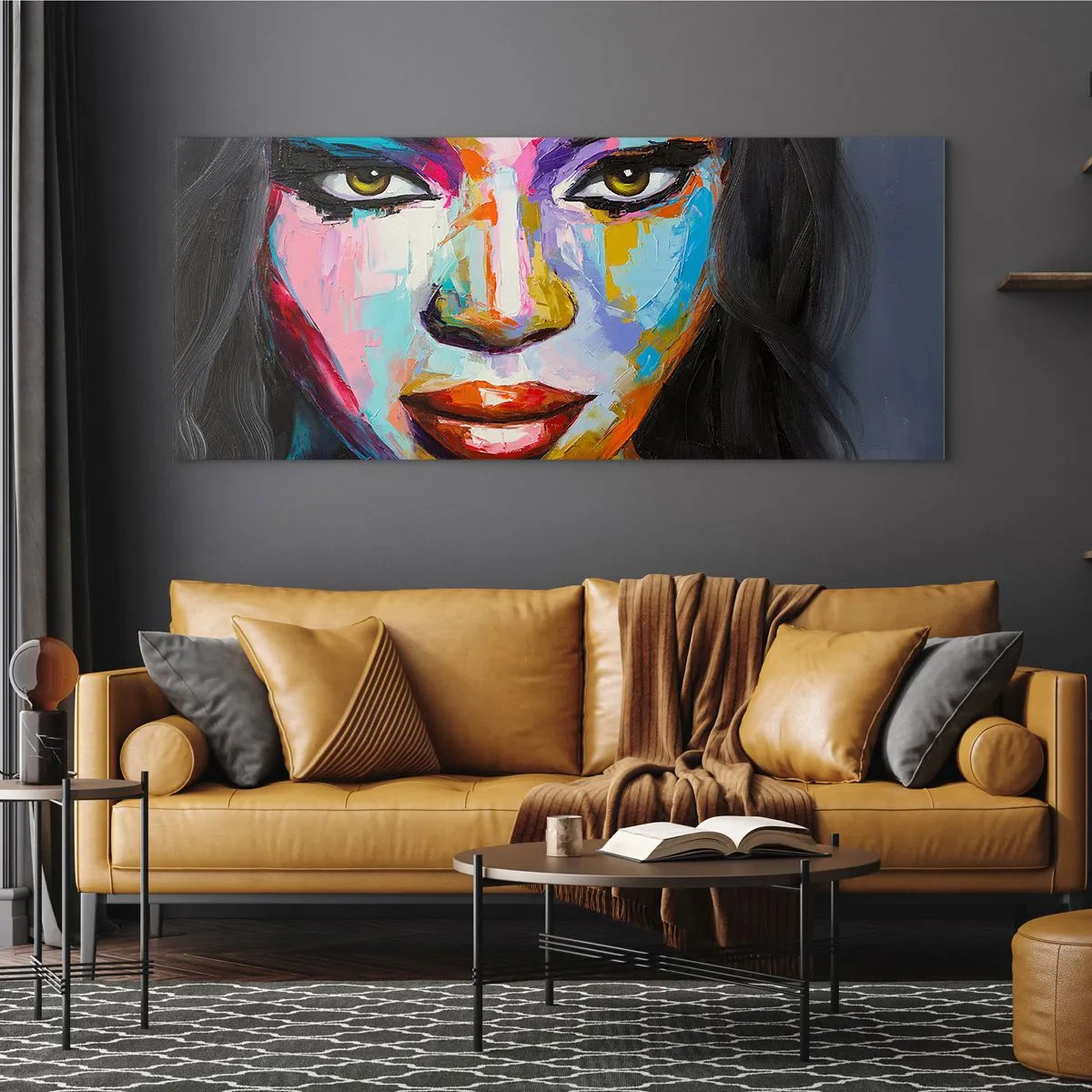 Obraz na skle - Nejde odtrhnúť oči - 160x50 cm