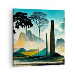 Obraz na plátne - Vyššie a vyššie - 60x60 cm