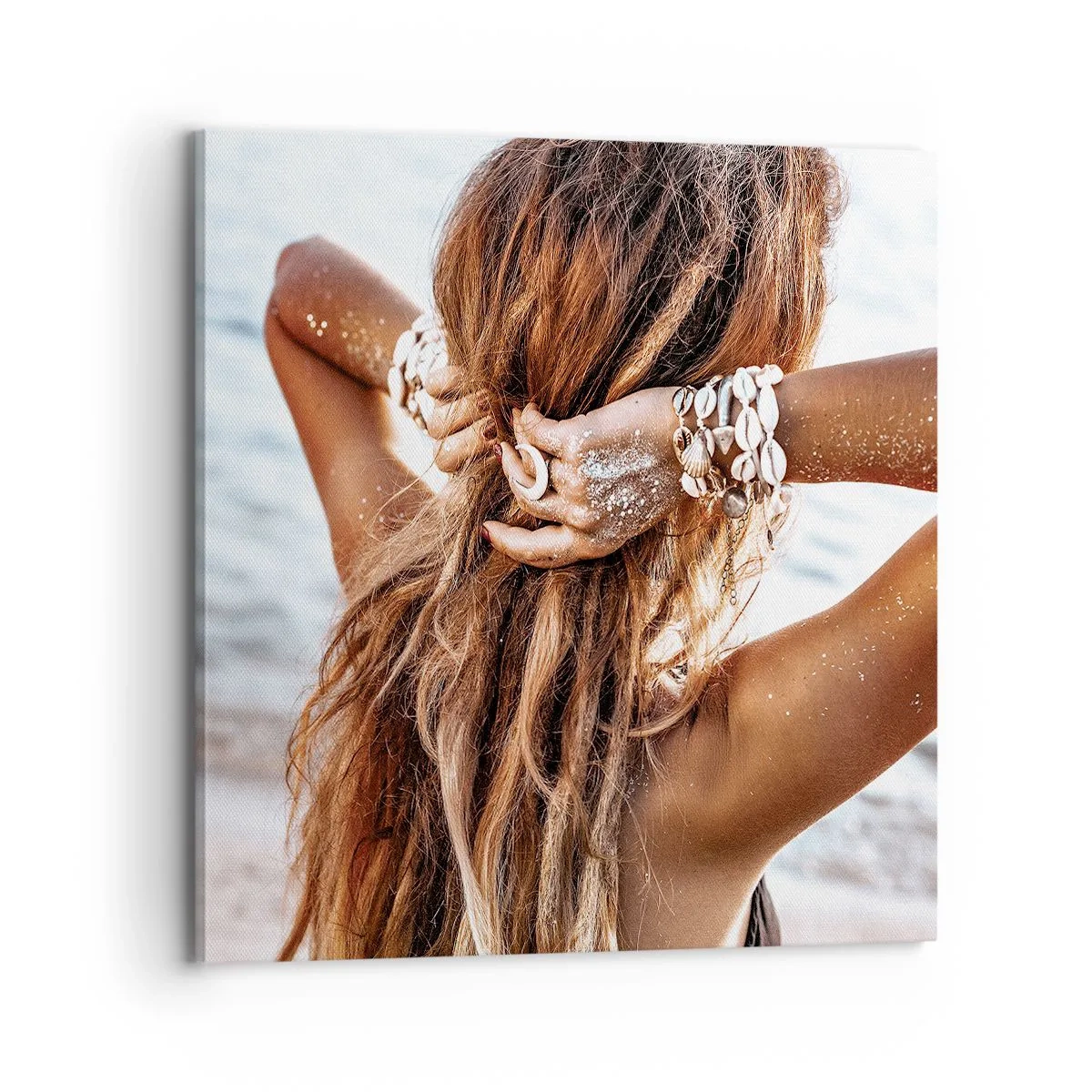 Obraz na plátne - Sestra vody a slnka - 70x70 cm