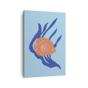 Obraz na plátne - Obyvateľka koralových vôd - 70x100 cm