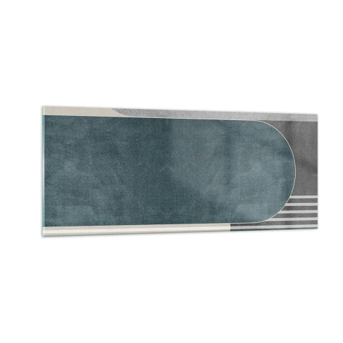 Obraz na skle - Kompozícia na úrovni - 100x40 cm