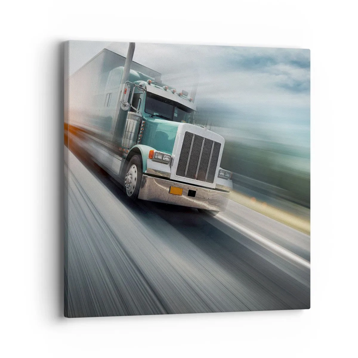 Obraz na plátne - Americký obor v rýchlosti - 40x40 cm