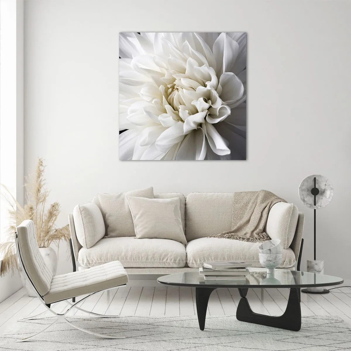 Obraz na skle - Ráno s nevestou - 60x60 cm