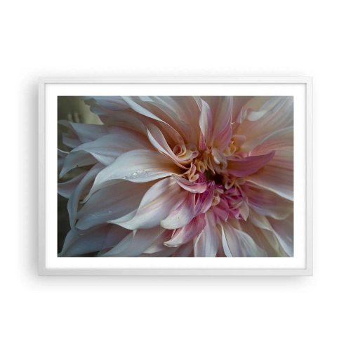 Plagát v bielom ráme - Kvitnúca sviežosť - 70x50 cm