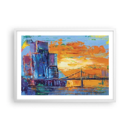 Plagát v bielom ráme - Kultúra a príroda - 70x50 cm