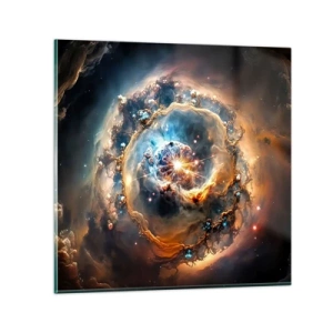 Obraz na skle - Začiatok - 60x60 cm