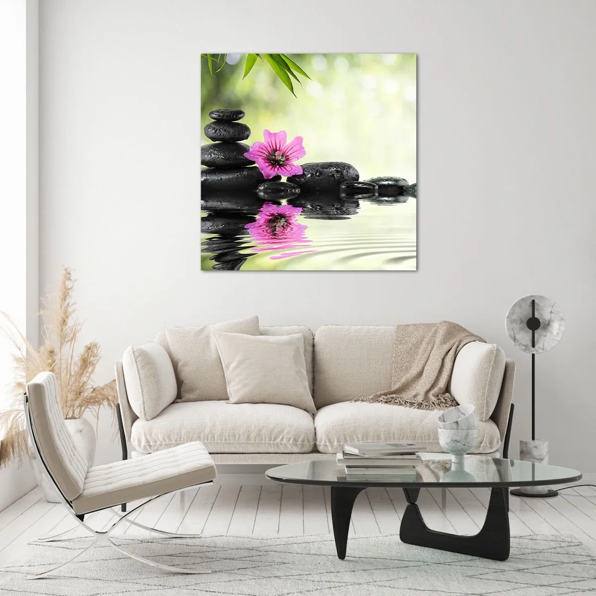 Obraz na skle - Čas pre dušu - 60x60 cm