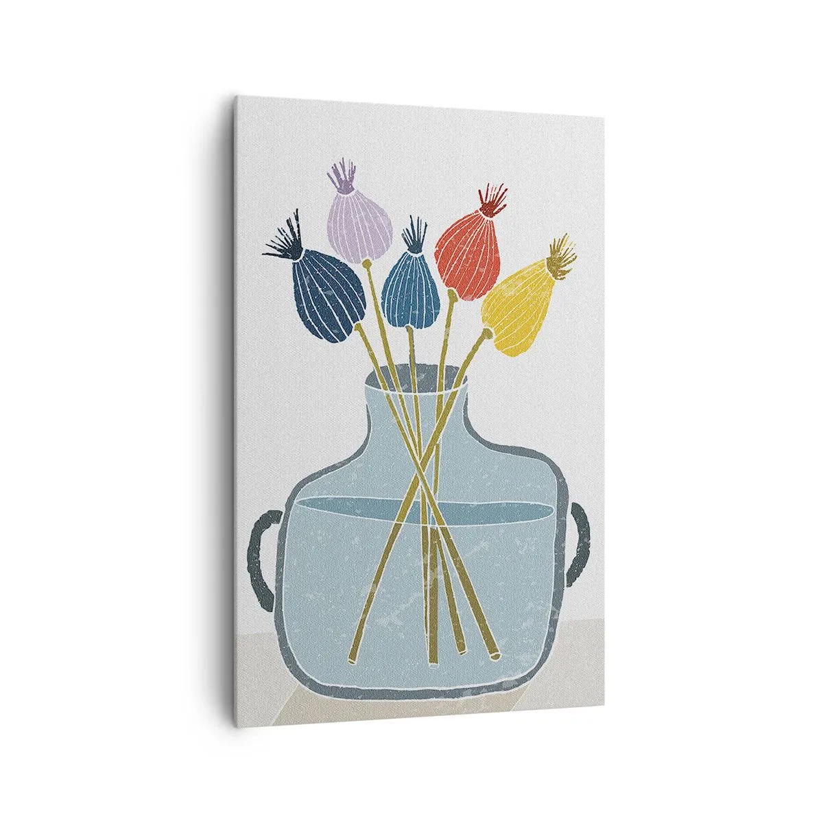 Obraz na plátne - Makové kvety - 80x120 cm