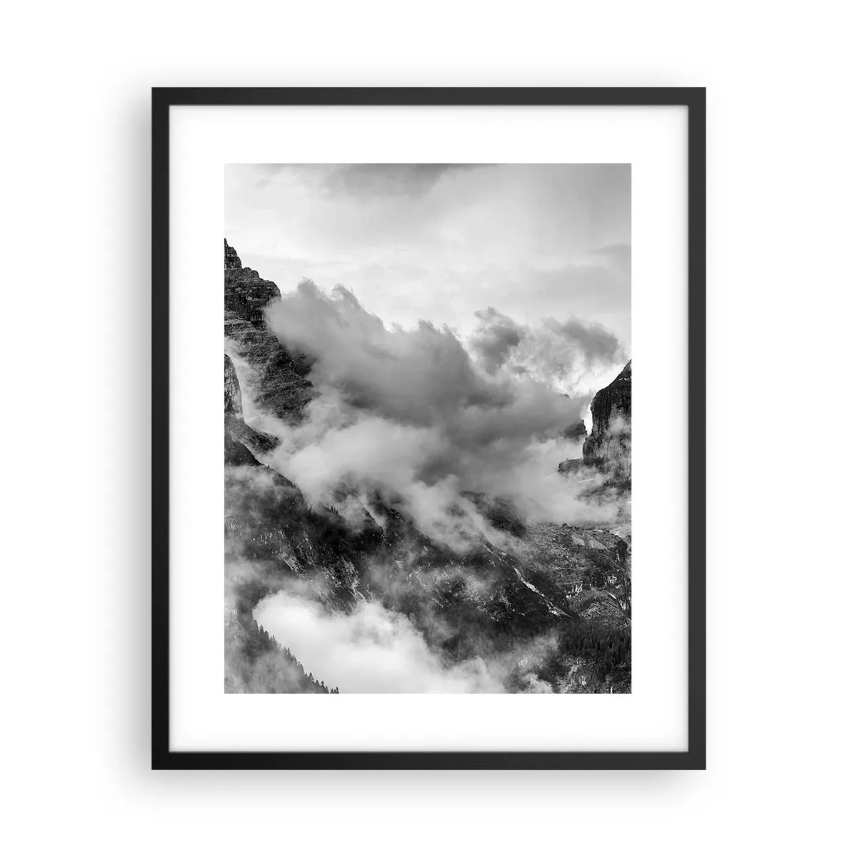 Plagát v čiernom ráme - Krásne a kruté - 40x50 cm