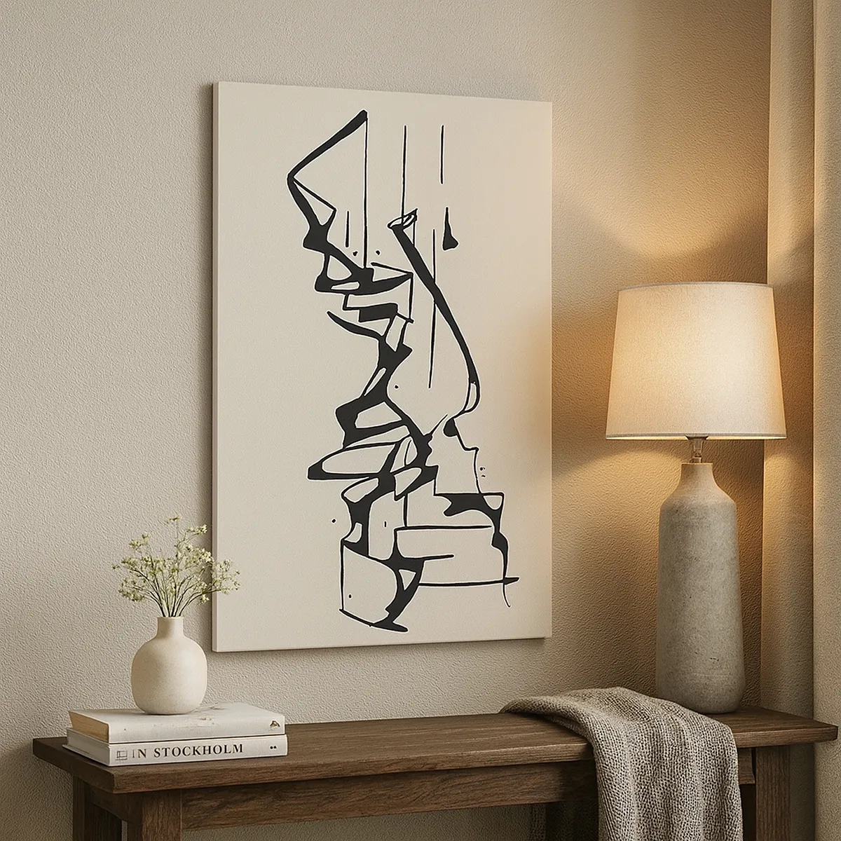 Obraz na plátne - Možná krajina - 50x70 cm