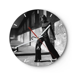 Nástenné hodiny - Mestská elegancia - 40x40 cm