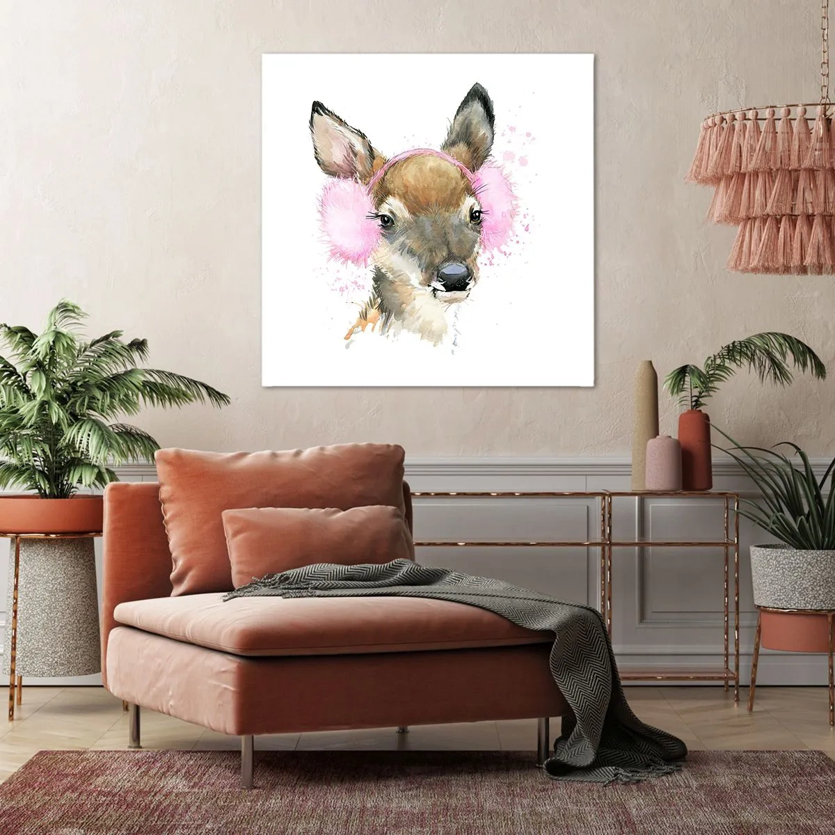 Obraz na plátne - A mráz už nie je tak hrozný - 70x70 cm