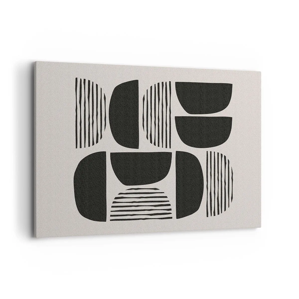 Obraz na plátne - Polovičaté sústavy - 120x80 cm