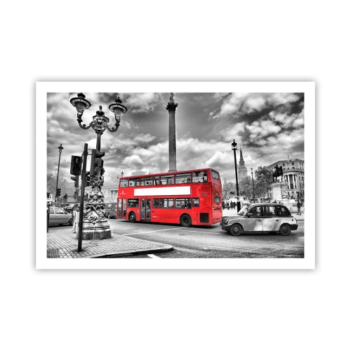 Plagát - Skutočný krvný obeh mesta - 91x61 cm