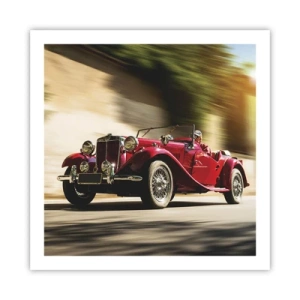 Plagát - Krajšia ako Níke Samotrácka - 60x60 cm