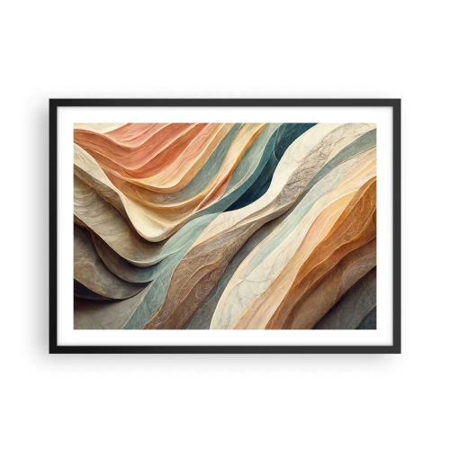 Plagát v čiernom ráme - Okamih pred zmenou - 70x50 cm