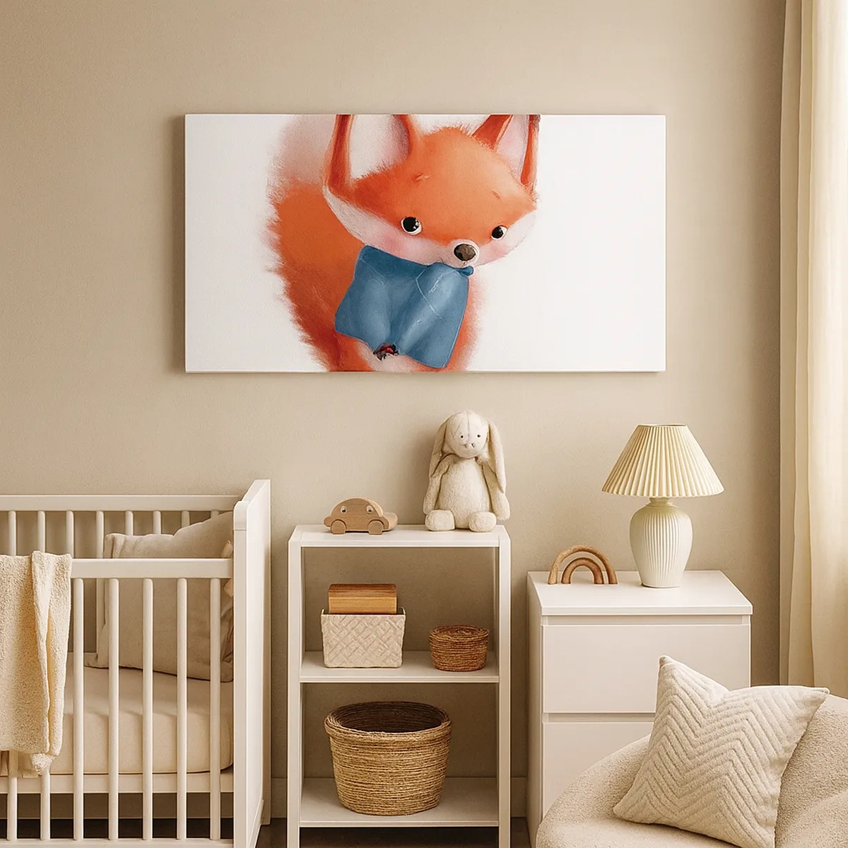 Obraz na plátne - Pristane mi to? - 30x30 cm