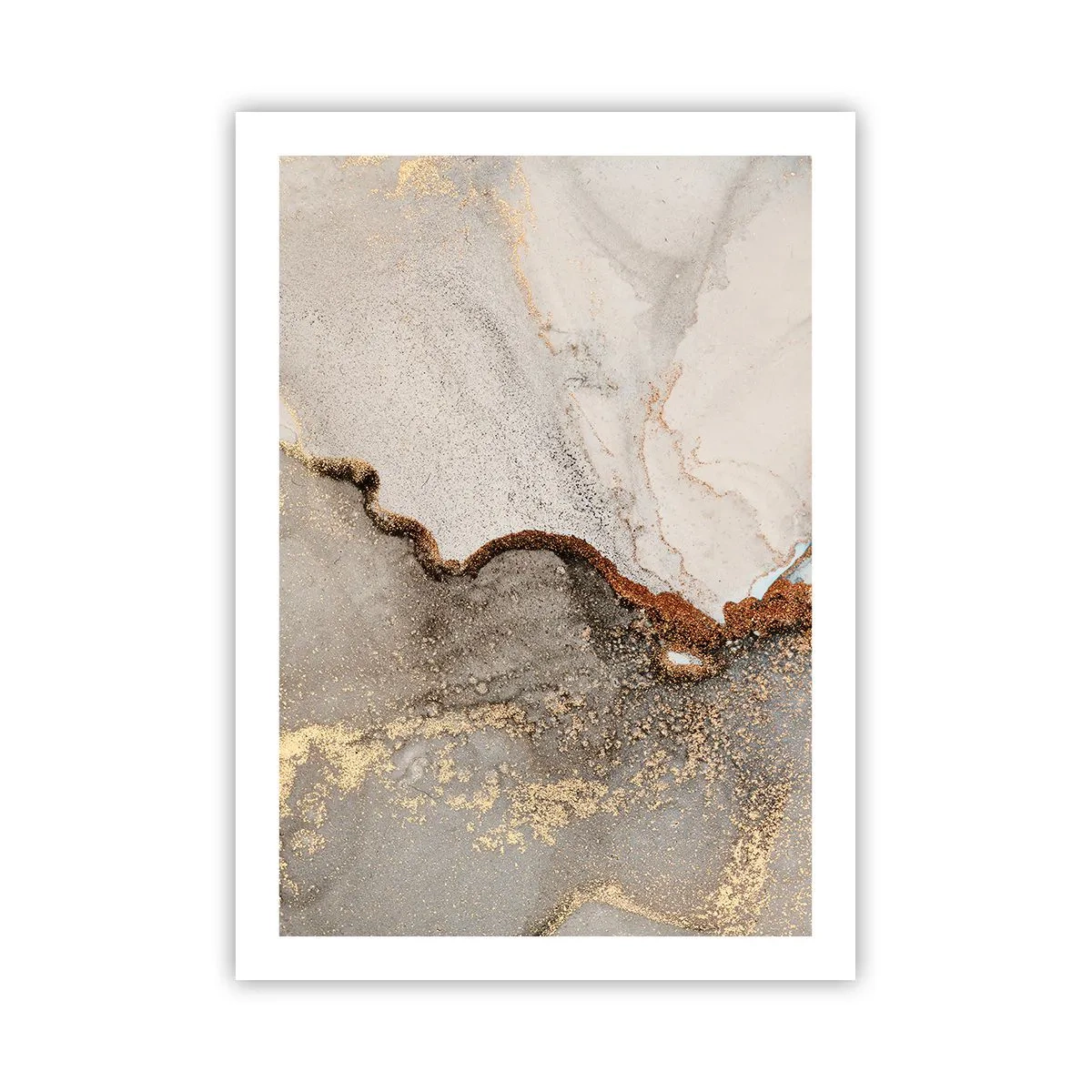 Plagát - Na hranici farieb - 50x70 cm