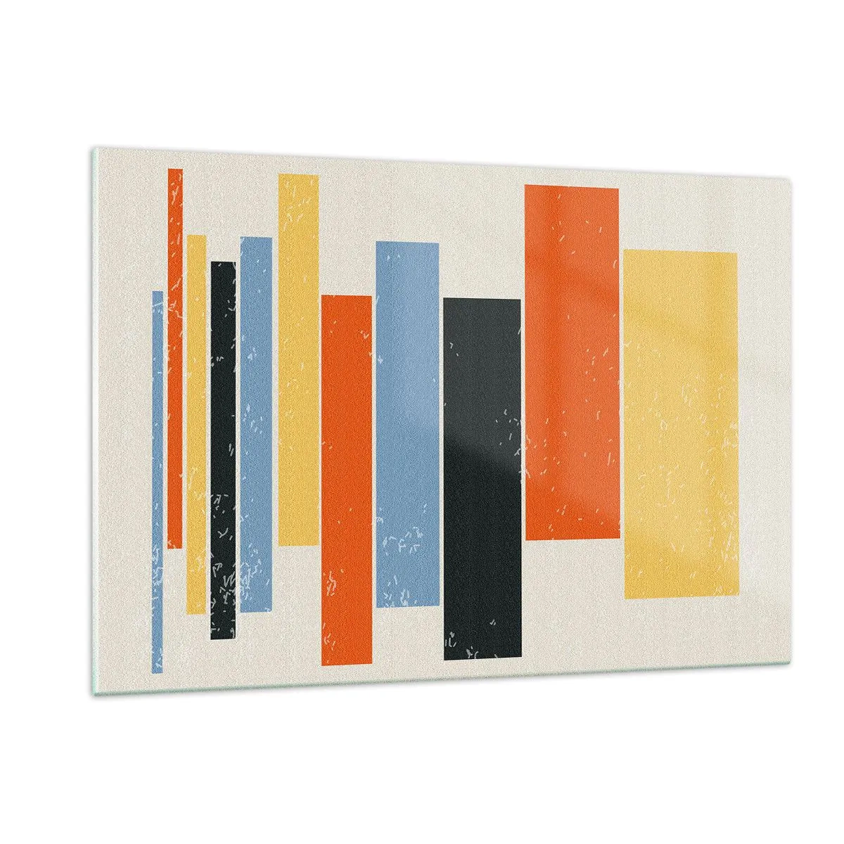 Obraz na skle - Záznam hudby - 120x80 cm