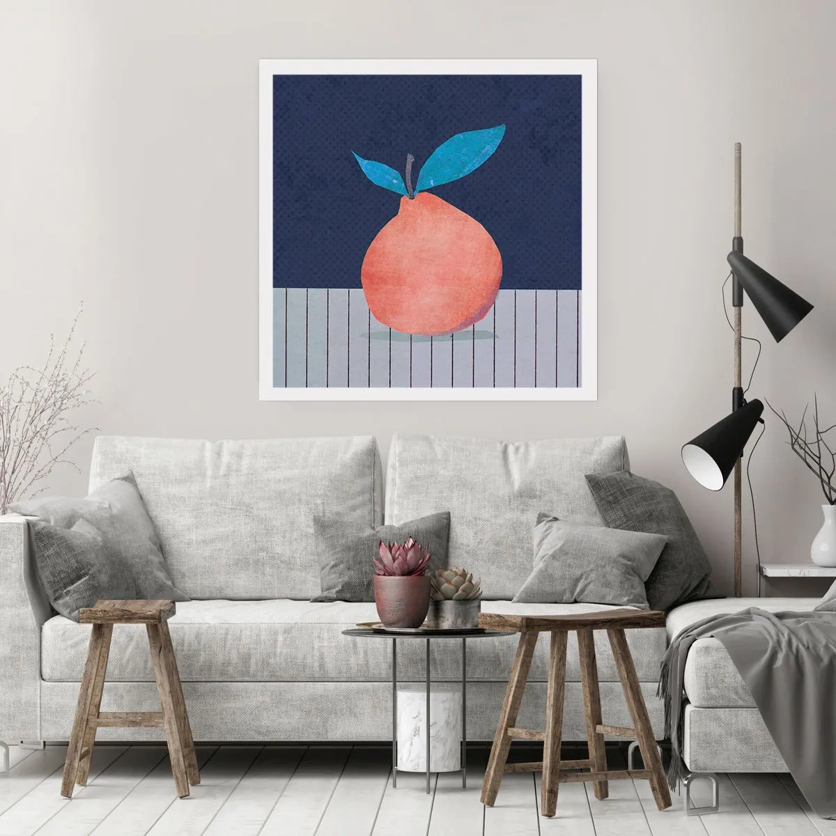 Plagát - Konvexita a rovina - 60x60 cm