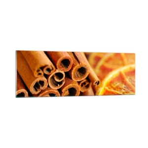 Obraz na skle - Cítite ich arómu? - 90x30 cm