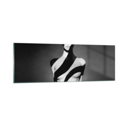 Obraz na skle - V septembri aj v tieni - 90x30 cm