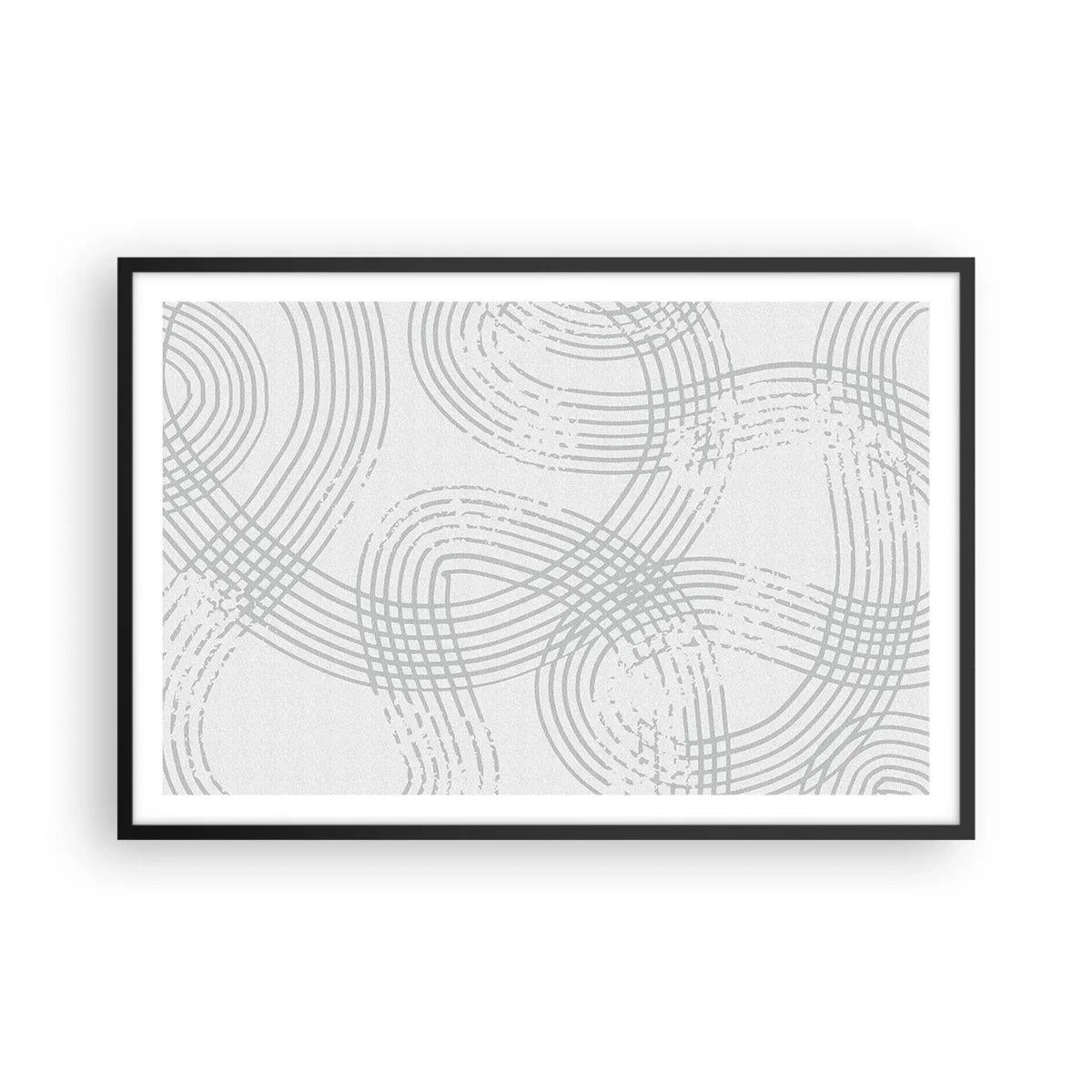 Plagát v čiernom ráme - Jednoduché východisko neexistuje - 91x61 cm