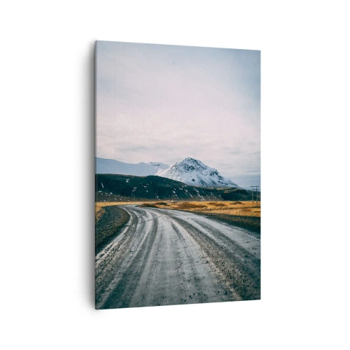 Obraz na plátne - V islandskom štýle - 70x100 cm