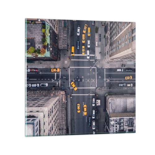 Obraz na skle - Jednoduchá voľba - 70x70 cm