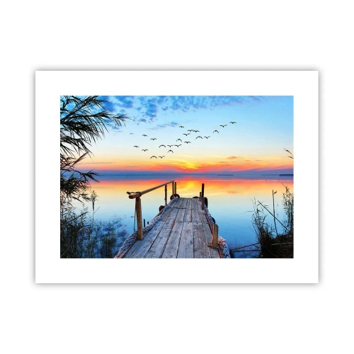 Plagát - Je čas isť späť… - 40x30 cm