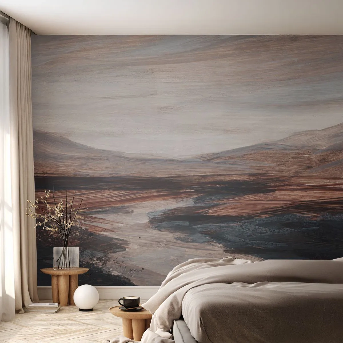 Fototapeta Premium Sand - Pokojné údolie - Krajina, Krajina, Kus - 400x280 cm