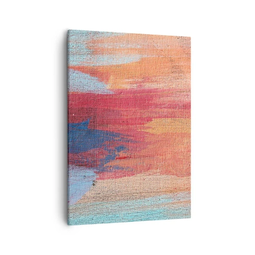 Obraz na plátne - Stekať dúhou - 50x70 cm