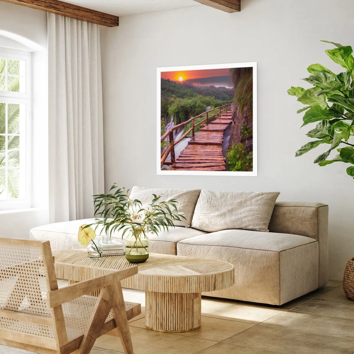 Plagát - Neuveriteľná krása - 60x60 cm