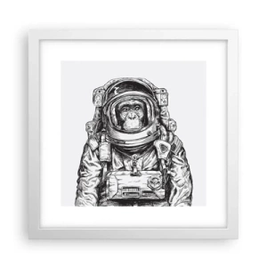 Plagát v bielom ráme - Alternatívny vývoj - 30x30 cm