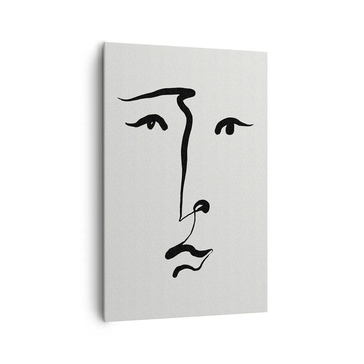 Obraz na plátne - Jednoduchý portrét - 80x120 cm