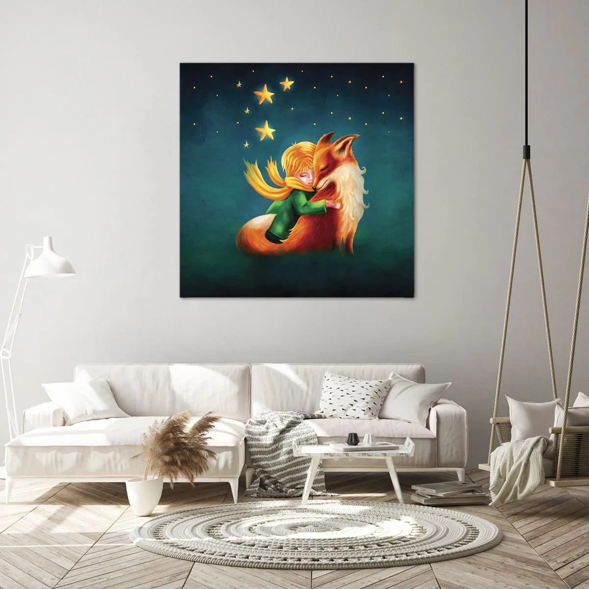 Obraz na plátne - Malý princ - 60x60 cm
