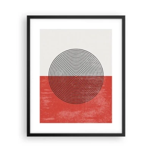 Plagát v čiernom ráme - Presný zásah - 40x50 cm