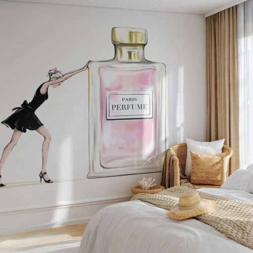 Fototapeta Standard Eco - Podstata ženskosti - Žena, Parfum, Móda - 400x280 cm