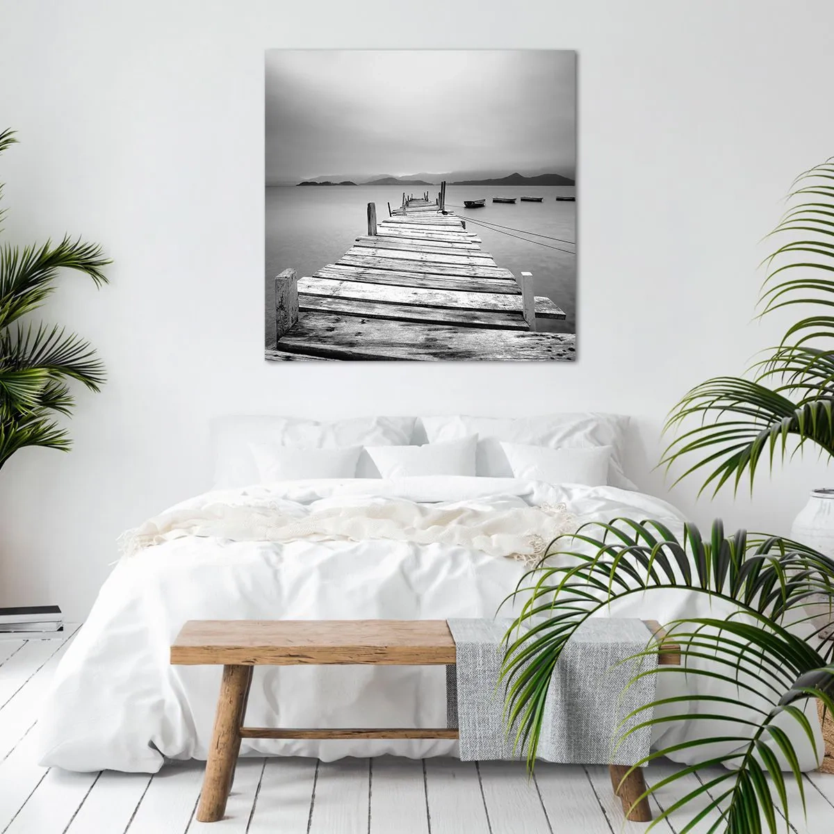 Obraz na plátne - Za horami, za morom  - 70x70 cm